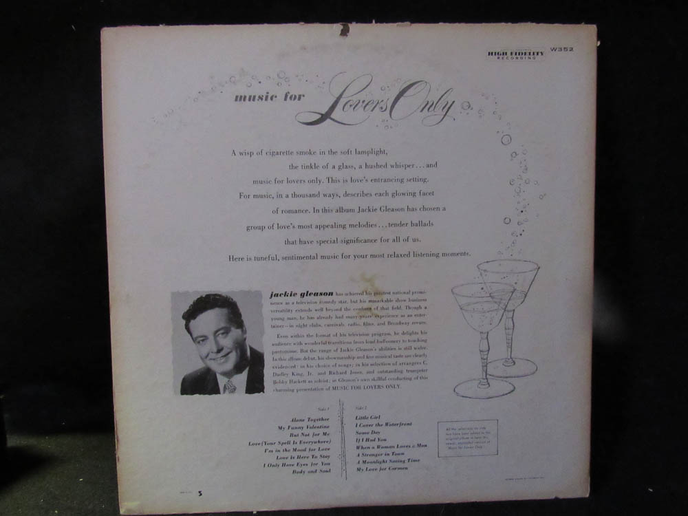 Jackie Gleason - Music For Lovers Only - Image 3