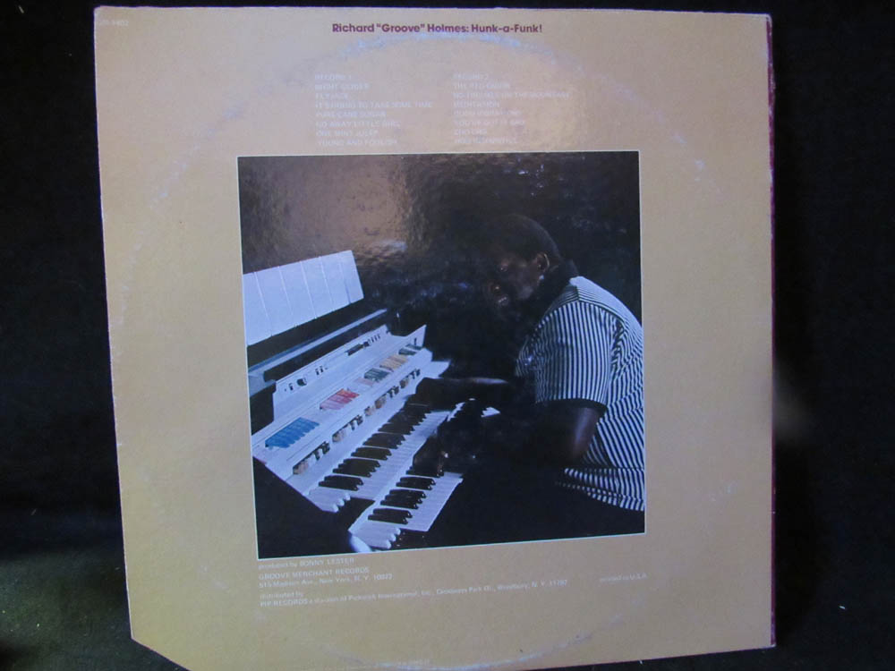 Richard "Groove" Holmes - Hunk-A-Funk - Image 2