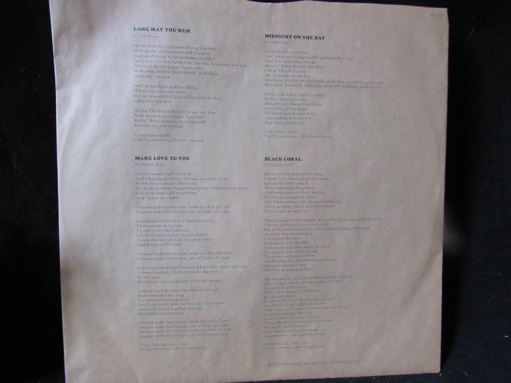 The Stills-Young Band - Long May You Run - Image 3
