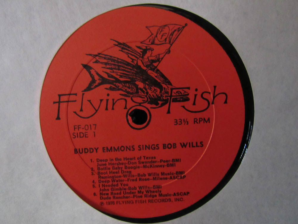 Buddy Emmons - Buddy Emmons Sings Bob Wills - Image 3