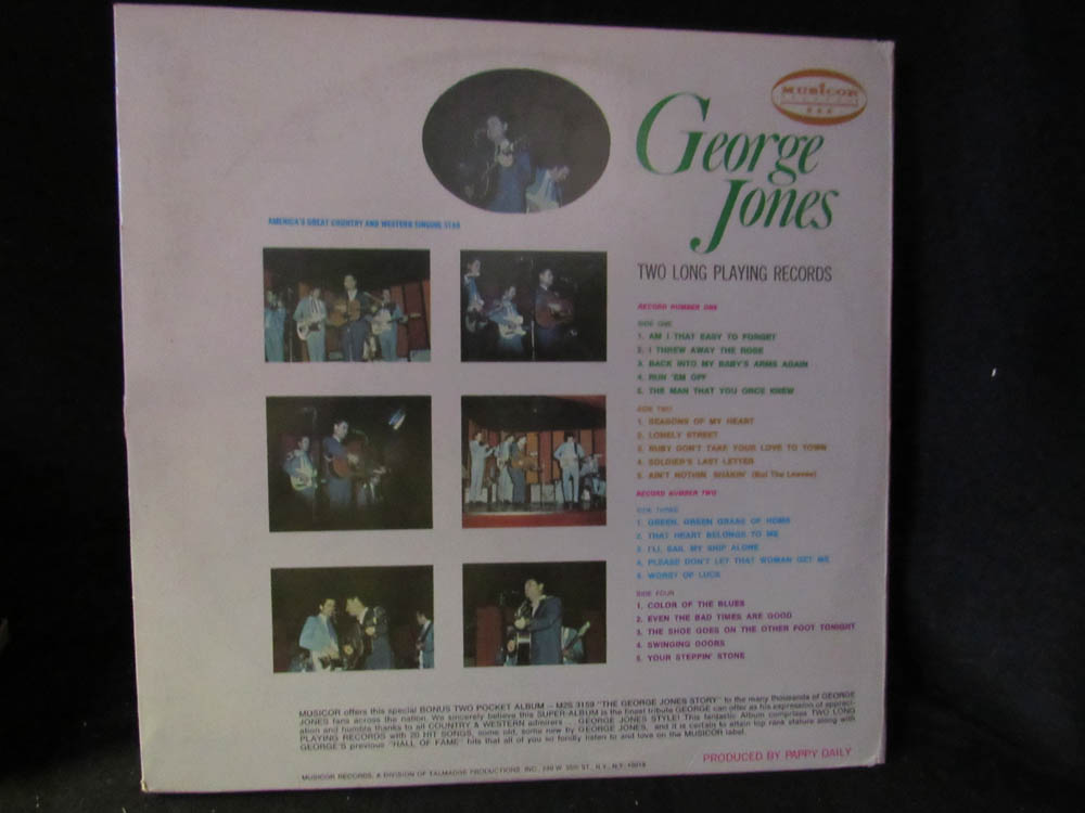 George Jones (2) - The George Jones Story (The Musical Loves, Life And Sorrow of America's Great Country Star) - Image 3