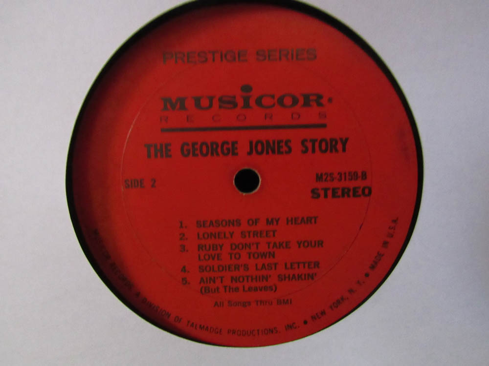 George Jones (2) - The George Jones Story (The Musical Loves, Life And Sorrow of America's Great Country Star) - Image 6