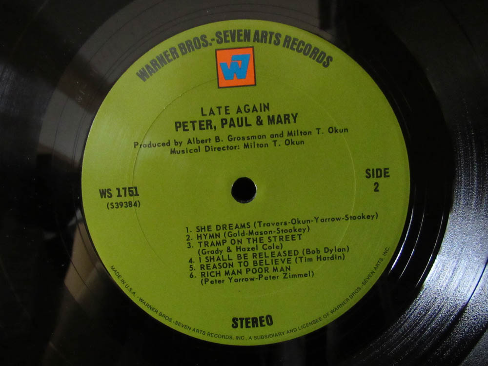 Peter, Paul, And Mary - Late Again - Image 6