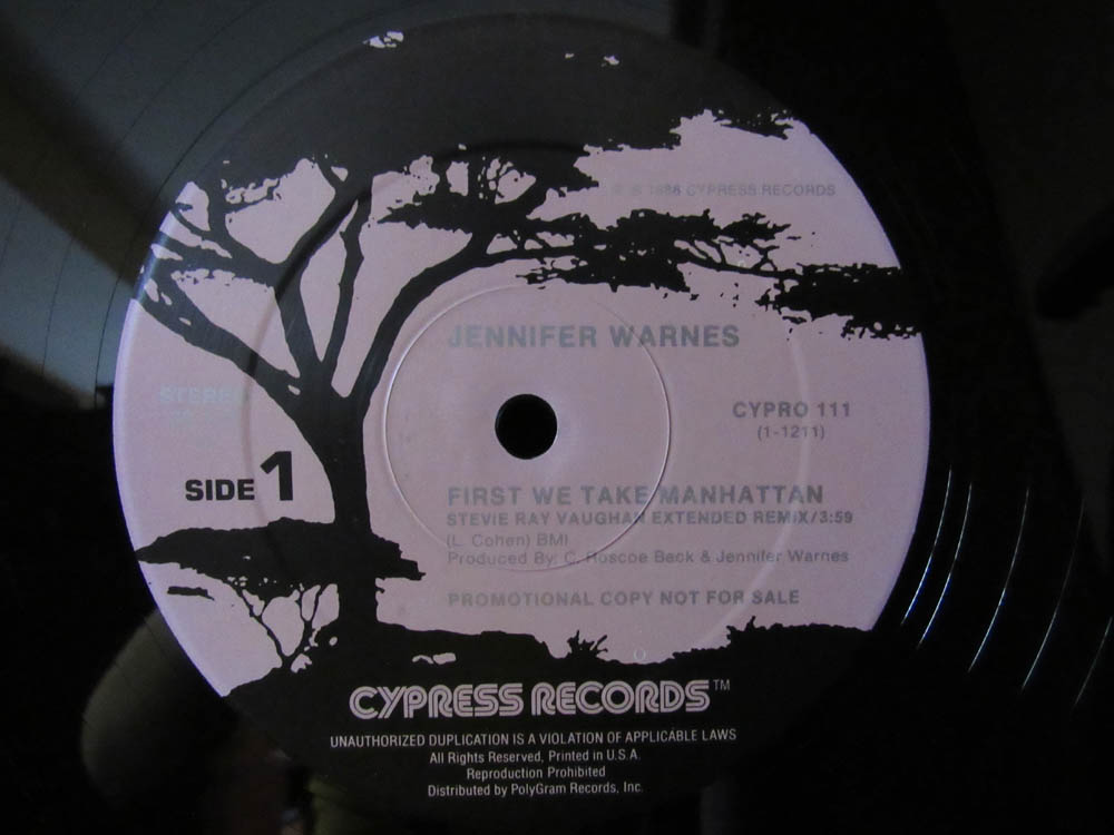 Jennifer Warnes - First We Take Manhattan - Image 3