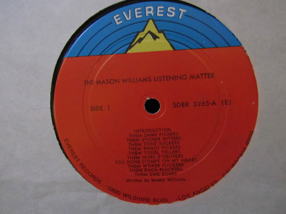 Mason Williams - The Mason Williams Listening Matter - Image 3