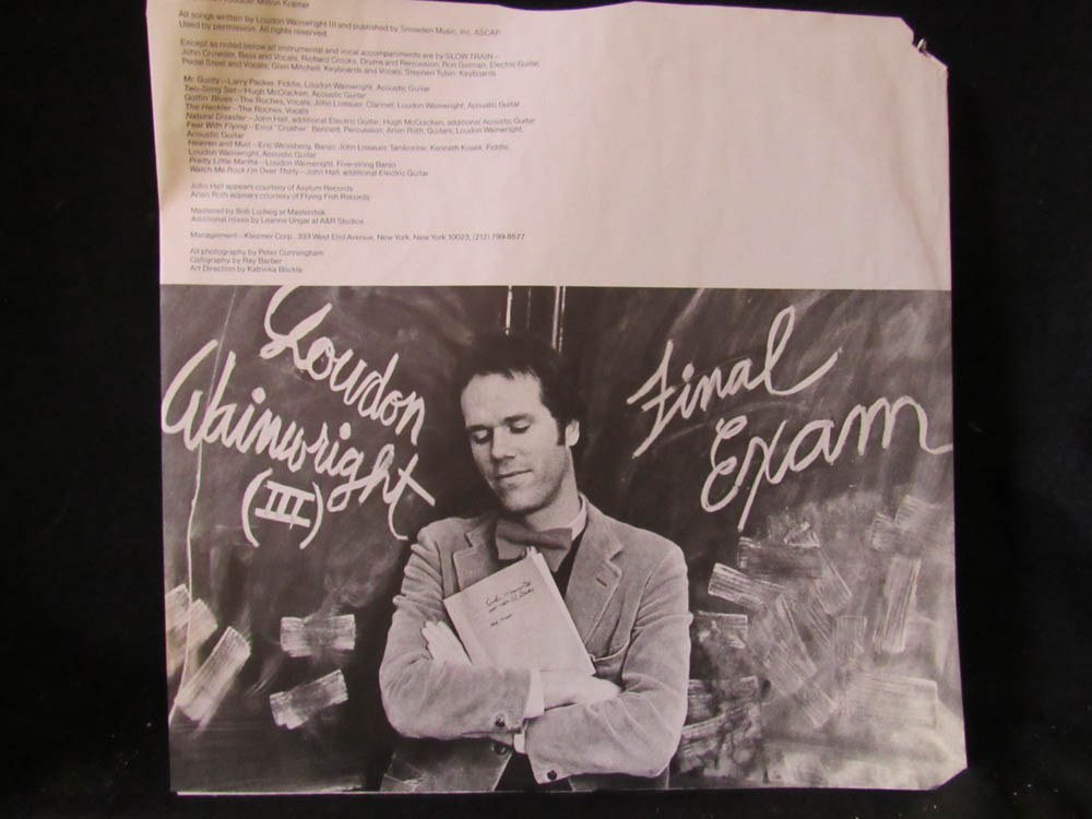 Loudon Wainwright III - Final Exam - Image 3