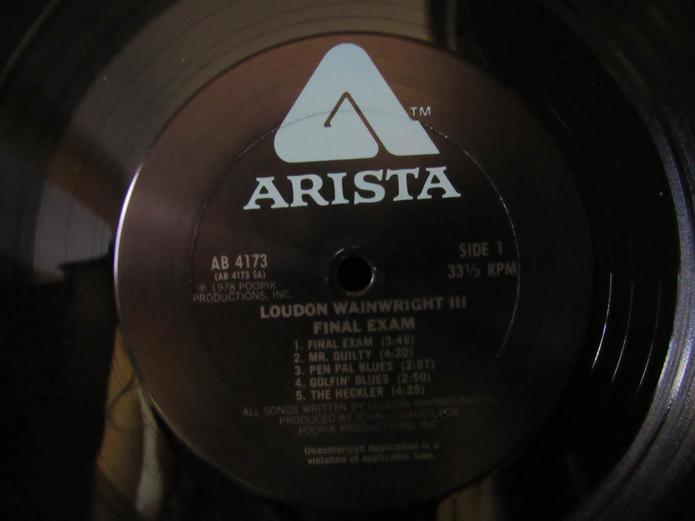 Loudon Wainwright III - Final Exam - Image 5