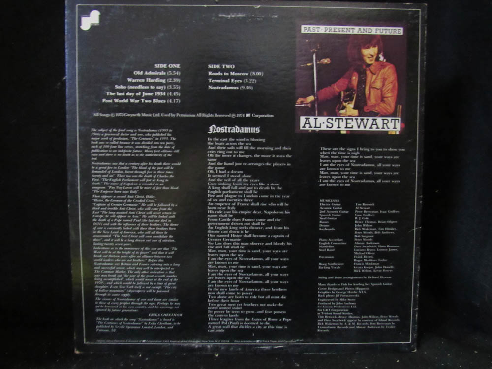 Al Stewart - Past, Present, And Future - Image 2