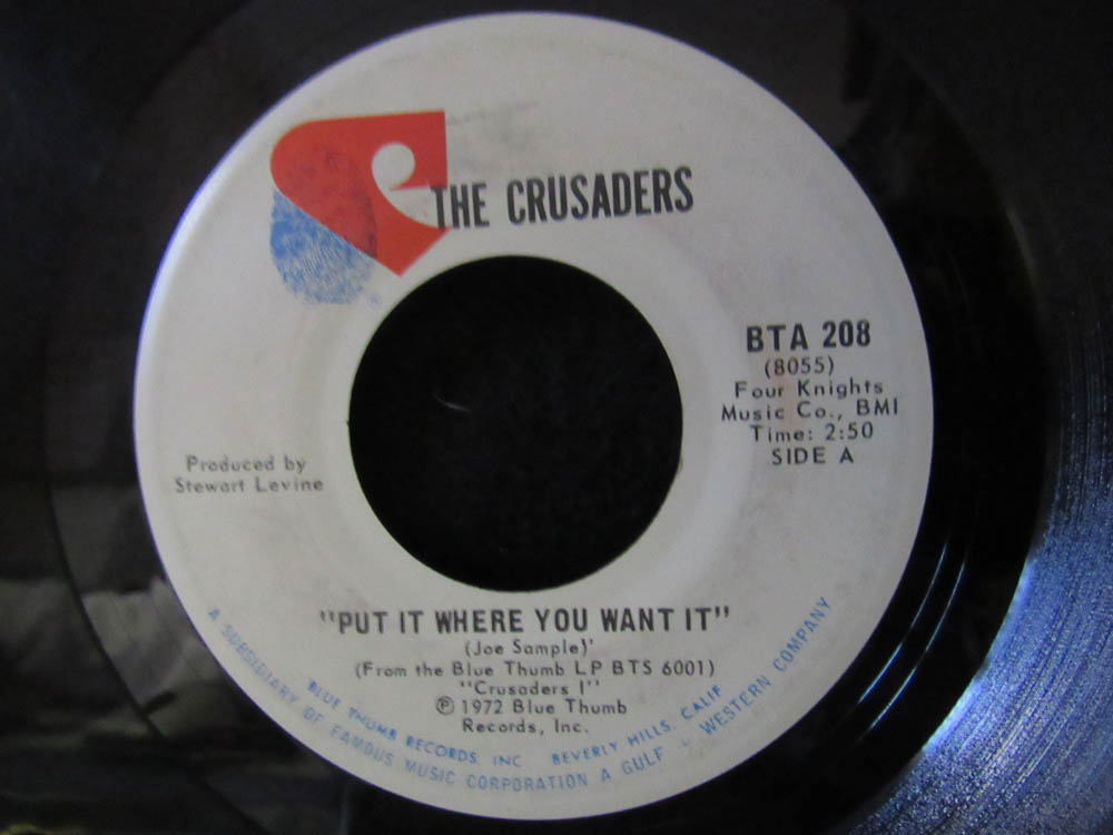 The Crusaders - Put It Where You Want It/Mosadi (Woman)