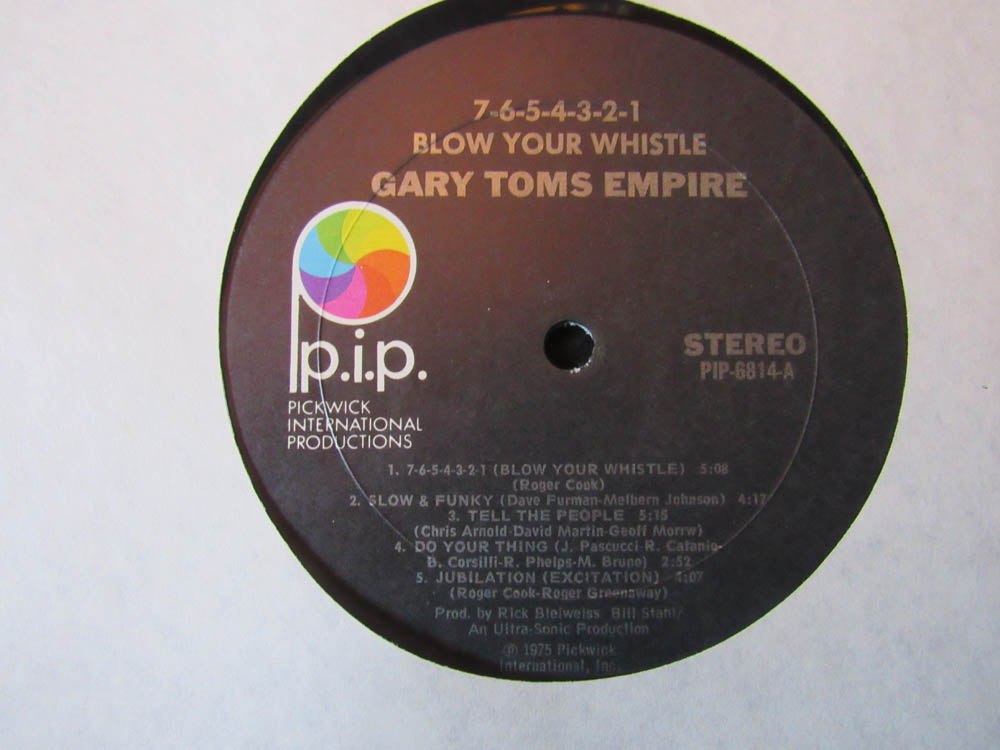 Gary Toms Empire - 7-6-5-4-3-2-1 Blow Your Whistle - Image 6