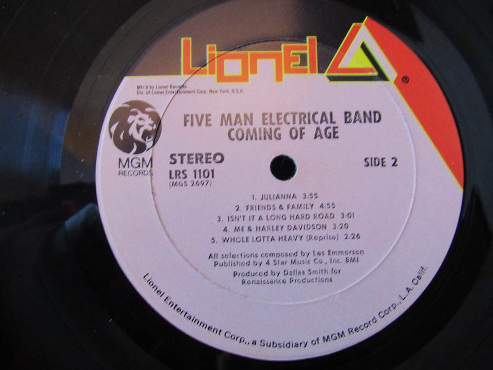 Five Man Electrical Band - Coming Of Age - Image 6