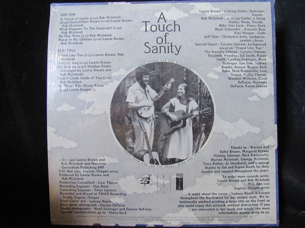 Laurie Brown - A Touch Of Sanity - Image 2