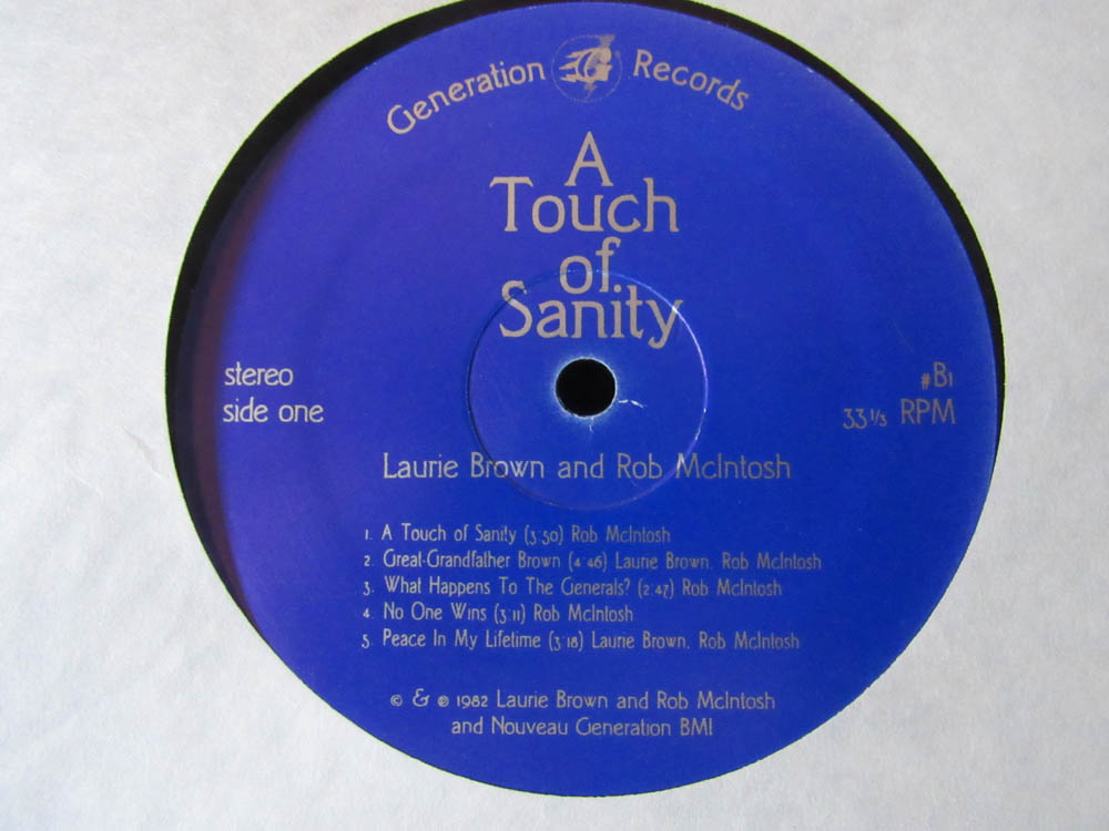 Laurie Brown - A Touch Of Sanity - Image 3