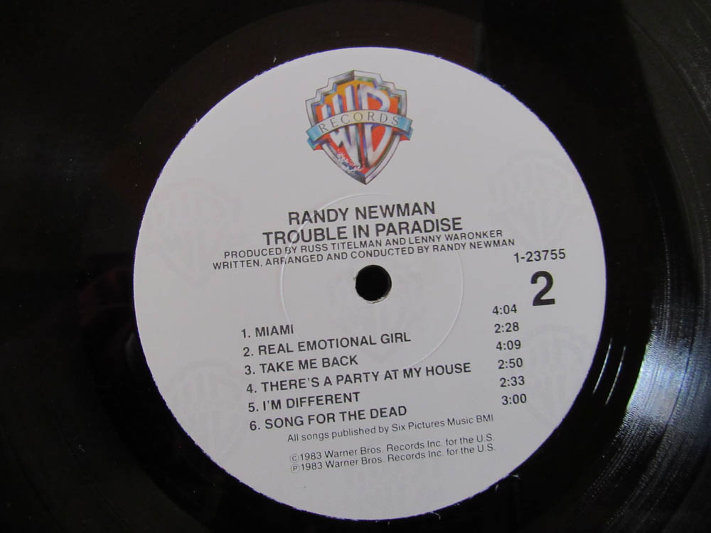 Randy Newman - Trouble In Paradise - Image 6
