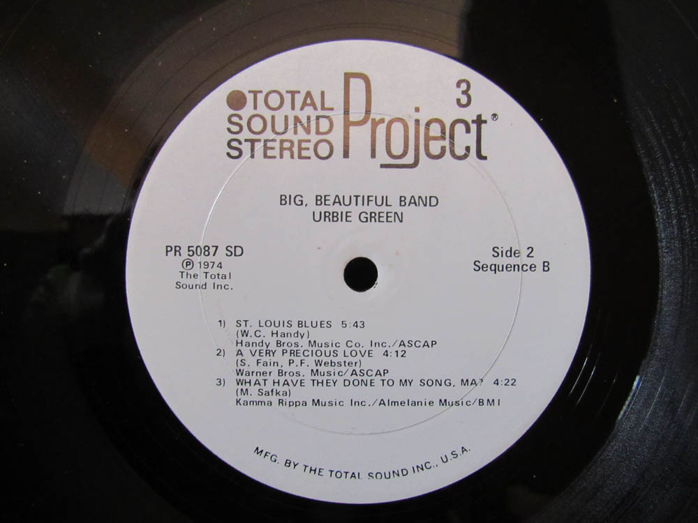 Urbie Green - Urbie Green's Big Beautiful Band - Image 4