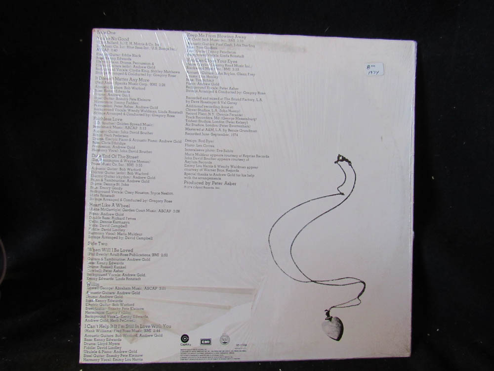 Linda Ronstadt - Heart Like A Wheel - Image 2