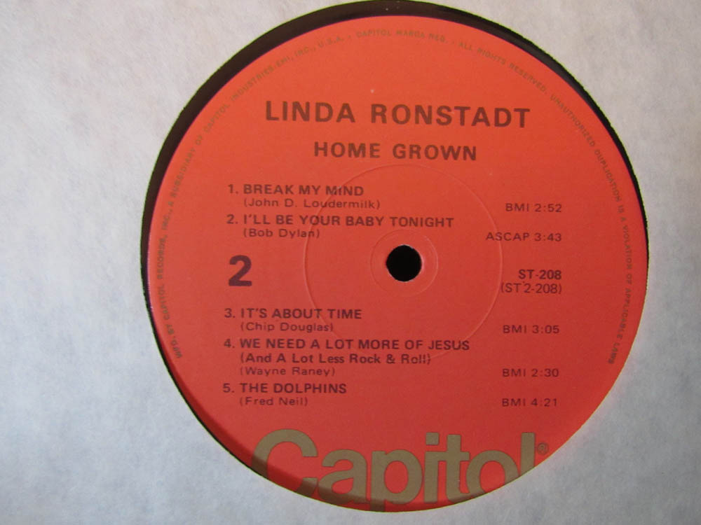 Linda Ronstadt - Hand Sown... Home Grown - Image 4
