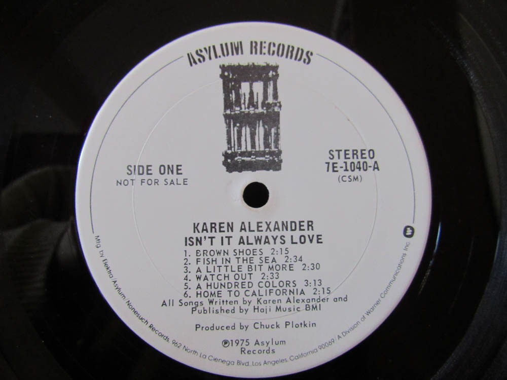 Karen Alexander - Isn't It Always Love - Image 3