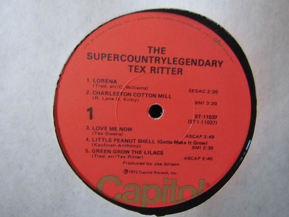 Tex Ritter - The Supercountry Legendary Tex Ritter - Image 3