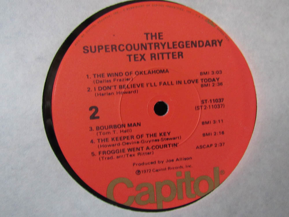 Tex Ritter - The Supercountry Legendary Tex Ritter - Image 4
