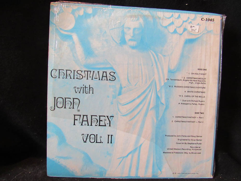 John Fahey - Christmas With John Fahey Vol. II - Image 2