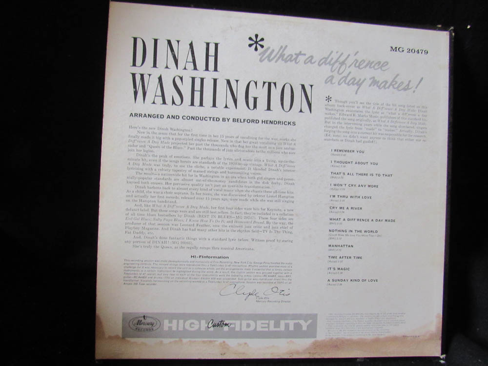 Dinah Washington - What A Difference A Day Makes! - Image 2
