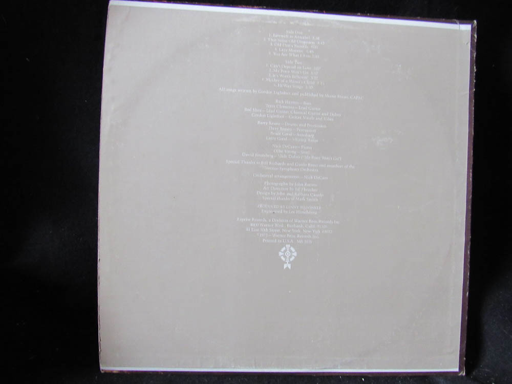 Gordon Lightfoot - Old Dan's Records - Image 2