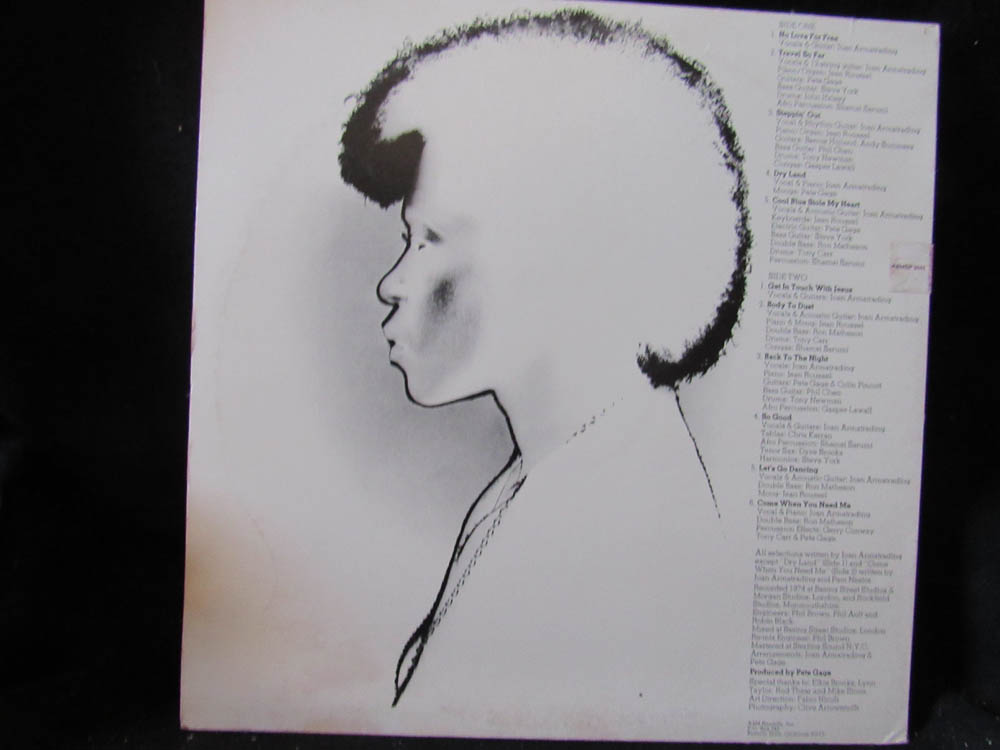 Joan Armatrading - Back To The Night - Image 2