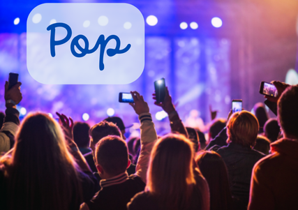 icon image for pop music.